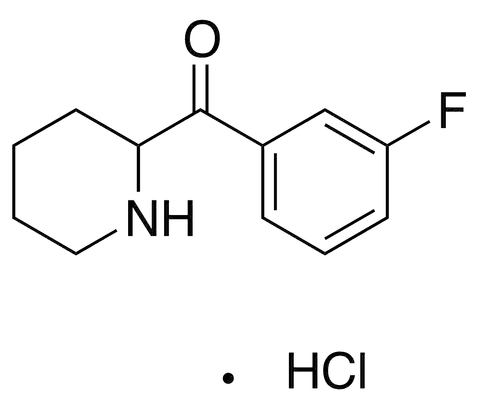 3-[(3-Fluorophenyl)carbonyl]piperidine hydrochloride - Chemical structure and product image
