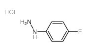 (4-Fluorophenyl)hydrazine hydrochloride - Chemical structure and product image