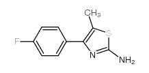 4-(4-Fluorophenyl)-5-methyl-1,3-thiazol-2-amine - Chemical structure and product image