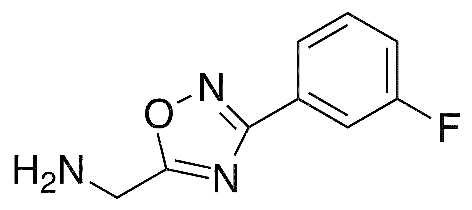 [3-(3-Fluorophenyl)-1,2,4-oxadiazol-5-yl]methanamine - Chemical structure and product image