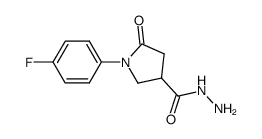 1-(4-Fluorophenyl)-5-oxopyrrolidine-3-carbohydrazide - Chemical structure and product image