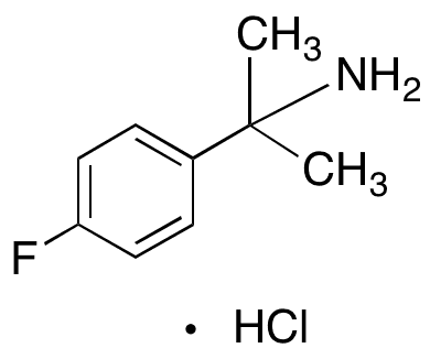 2-(4-Fluorophenyl)propan-2-amine Hydrochloride - Chemical structure and product image