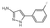 3-(3-Fluorophenyl)-1H-pyrazol-5-amine - Chemical structure and product image