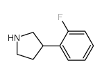 3-(2-Fluorophenyl)pyrrolidine - Chemical structure and product image