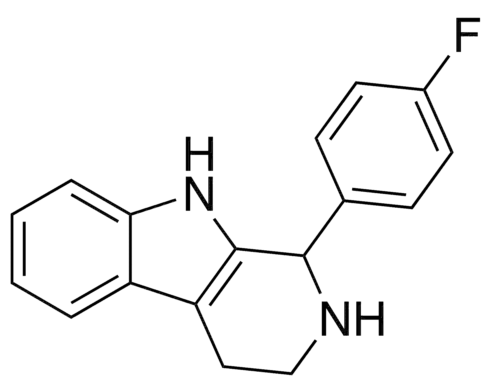 1-(4-Fluorophenyl)-2,3,4,9-tetrahydro-1h-beta-carboline - Chemical structure and product image