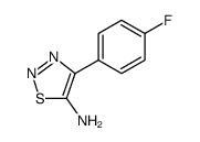 4-(4-Fluorophenyl)-1,2,3-thiadiazol-5-amine - Chemical structure and product image