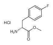 H-P-Fluoro-d-phe-ome hydrochloride - Chemical structure and product image