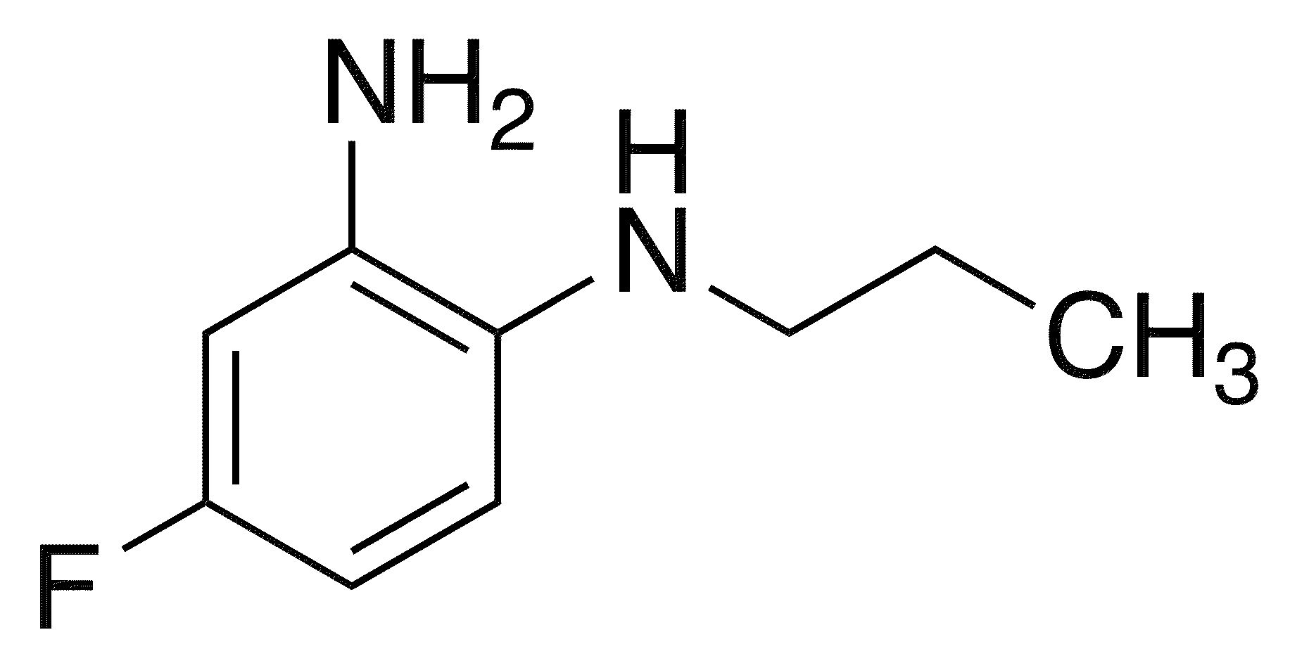4-Fluoro-1-n-propylbenzene-1,2-diamine - Chemical structure and product image