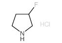 3-Fluoropyrrolidine hydrochloride - Chemical structure and product image