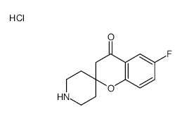 6-Fluorospiro[chroman-2,4-piperidin]-4-one hydrochloride - Chemical structure and product image
