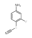 3-Fluoro-4-thiocyanatoaniline - Chemical structure and product image
