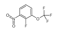 2-Fluoro-1-nitro-3-(trifluoromethoxy)benzene - Chemical structure and product image