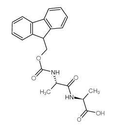 Fmoc-ala-ala-oh - Chemical structure and product image