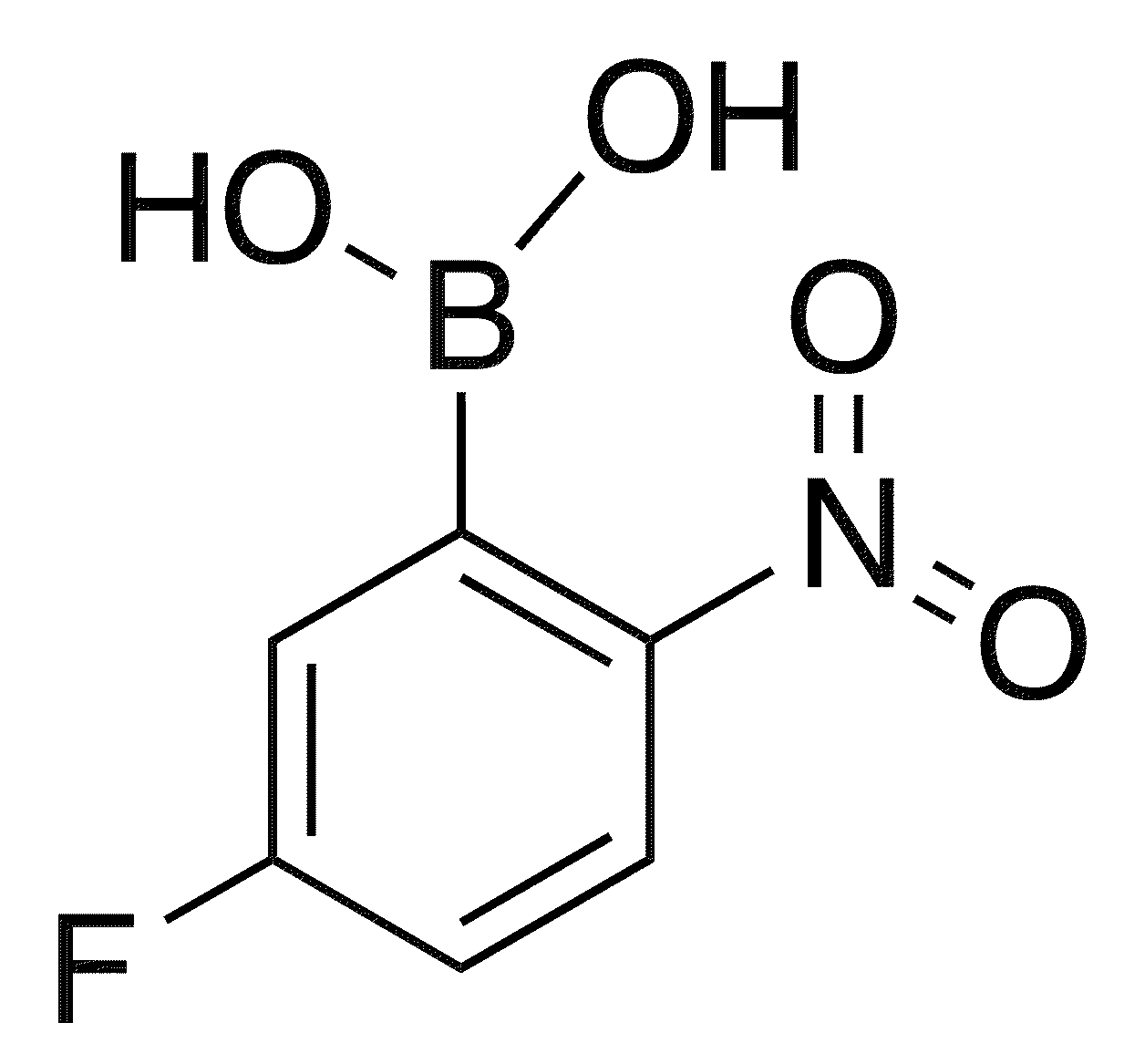 5-Fluoro-2-nitrobenzeneboronic acid - Chemical structure and product image