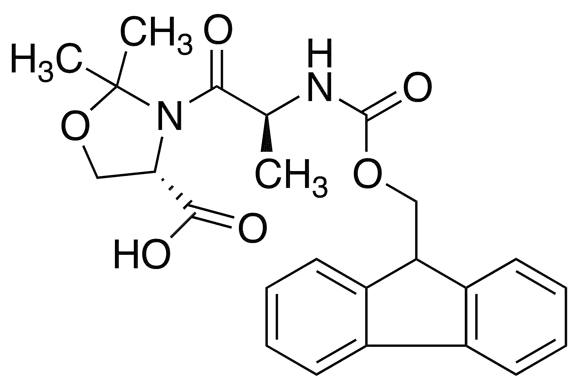 Fmoc-ala-ser(psime,mepro)-oh - Chemical structure and product image