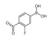 3-Fluoro-4-nitrophenylboronic acid - Chemical structure and product image