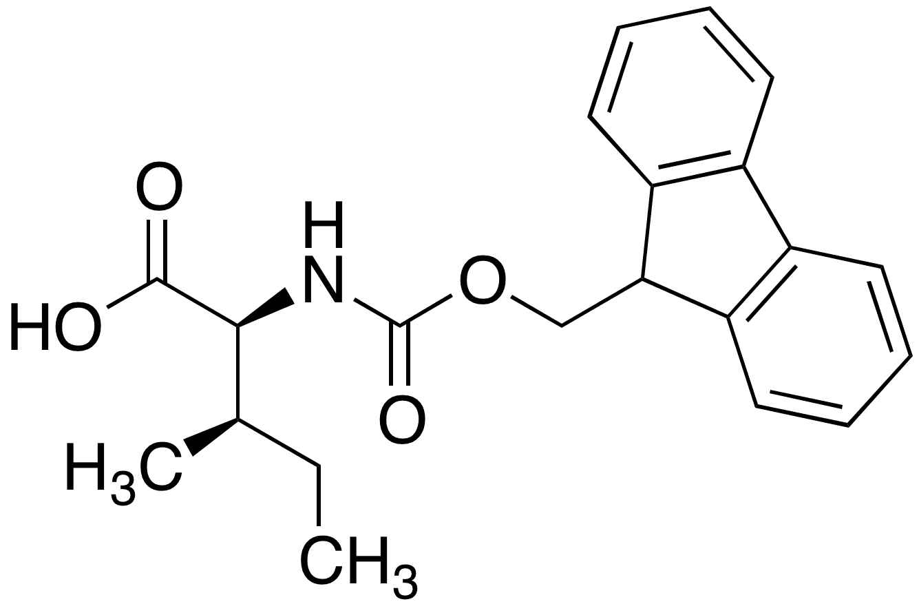 Fmoc-allo-ile-oh - Chemical structure and product image