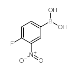 4-Fluoro-3-nitrophenylboronic acid - Chemical structure and product image
