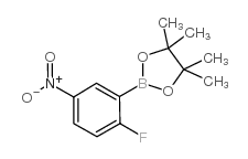 2-Fluoro-5-nitrophenylboronic acid, pinacol ester - Chemical structure and product image