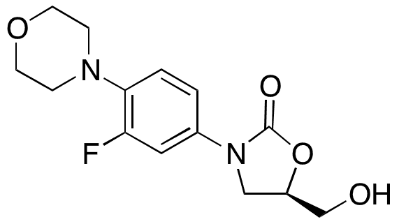 [(R)-3-(3-Fluoro-4-morpholinophenyl)-2-oxo-5-oxazolidinyl]methanol - Chemical structure and product image