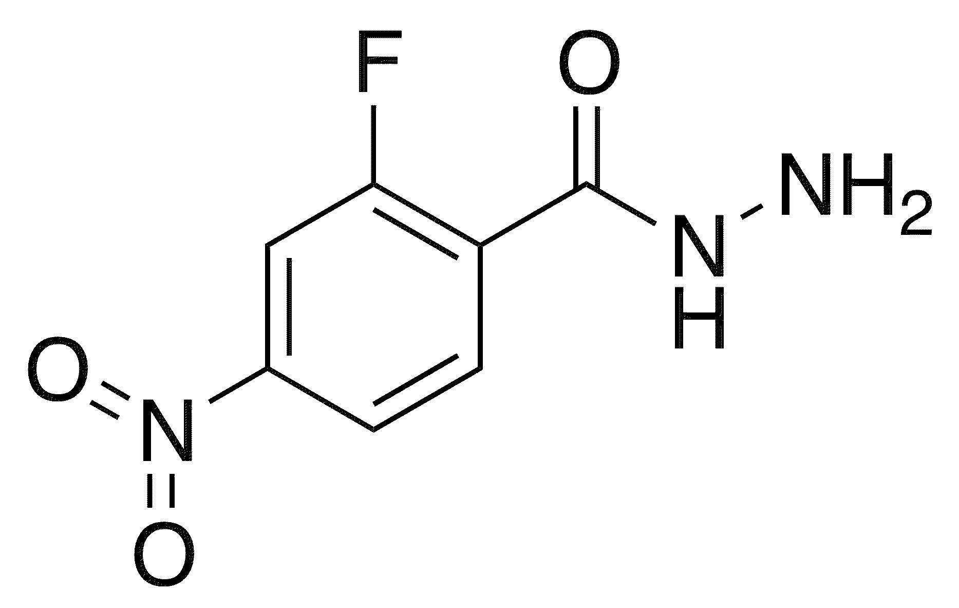 2-Fluoro-4-nitrobenzohydrazide - Chemical structure and product image