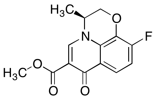 (3S)-10-Fluoro-2,3-dihydro-3-methyl-7-oxo-7H-pyrido[1,2,3-de]-1,4-benzoxazine-6-carboxylic Acid Methyl Ester - Chemical structure and product image