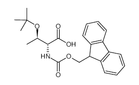 Fmoc-d-allo-thr(tbu)-oh - Chemical structure and product image
