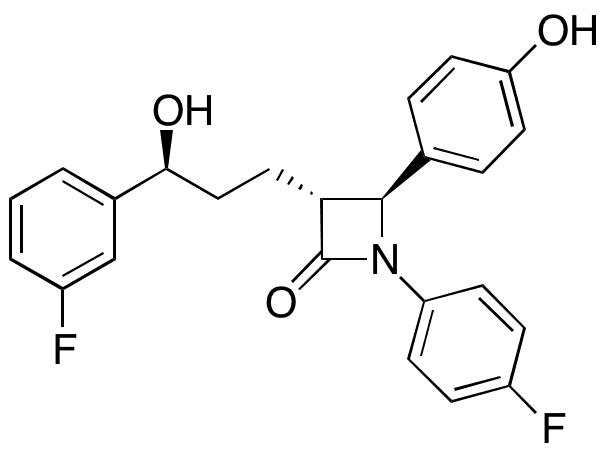 3-(3-Fluorophenyl) Ezetimibe - Chemical structure and product image