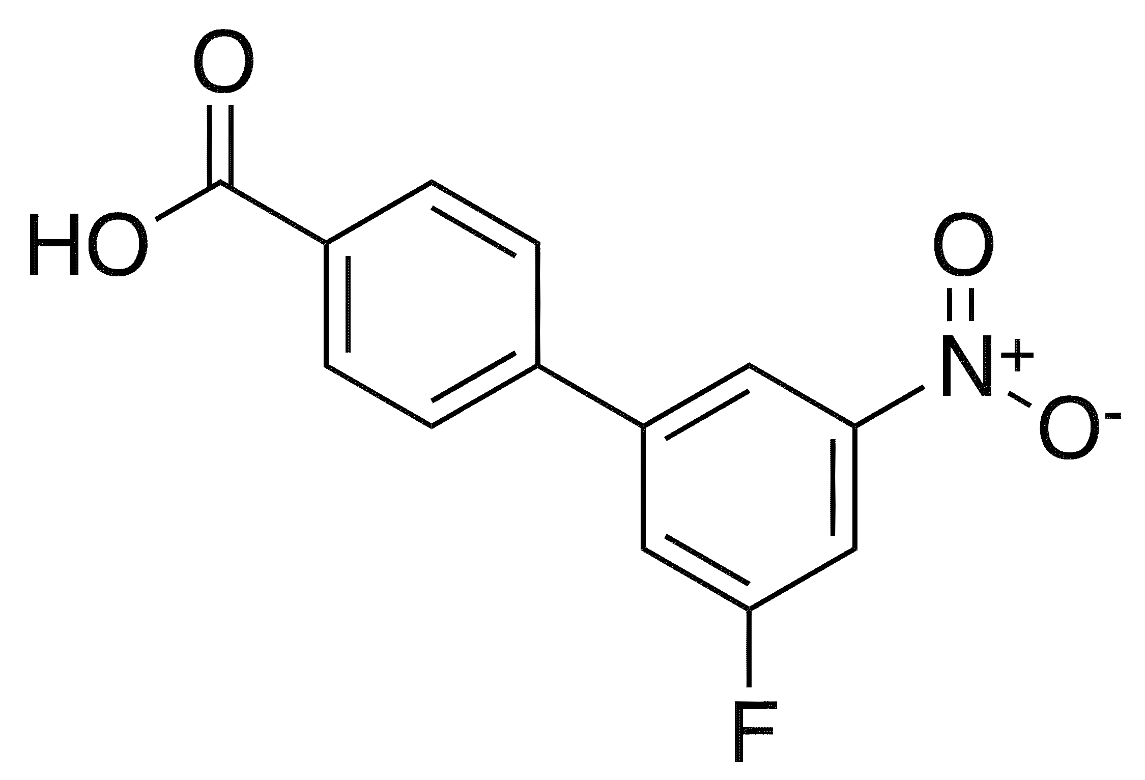 4-(3-Fluoro-5-nitrophenyl)benzoic acid - Chemical structure and product image