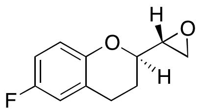 (2R,2R)-6-Fluoro-2-(2-oxiranyl)chromane - Chemical structure and product image