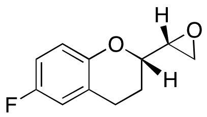 (2S, 2R)-6-Fluoro-2-(2-oxiranyl)chromane - Chemical structure and product image