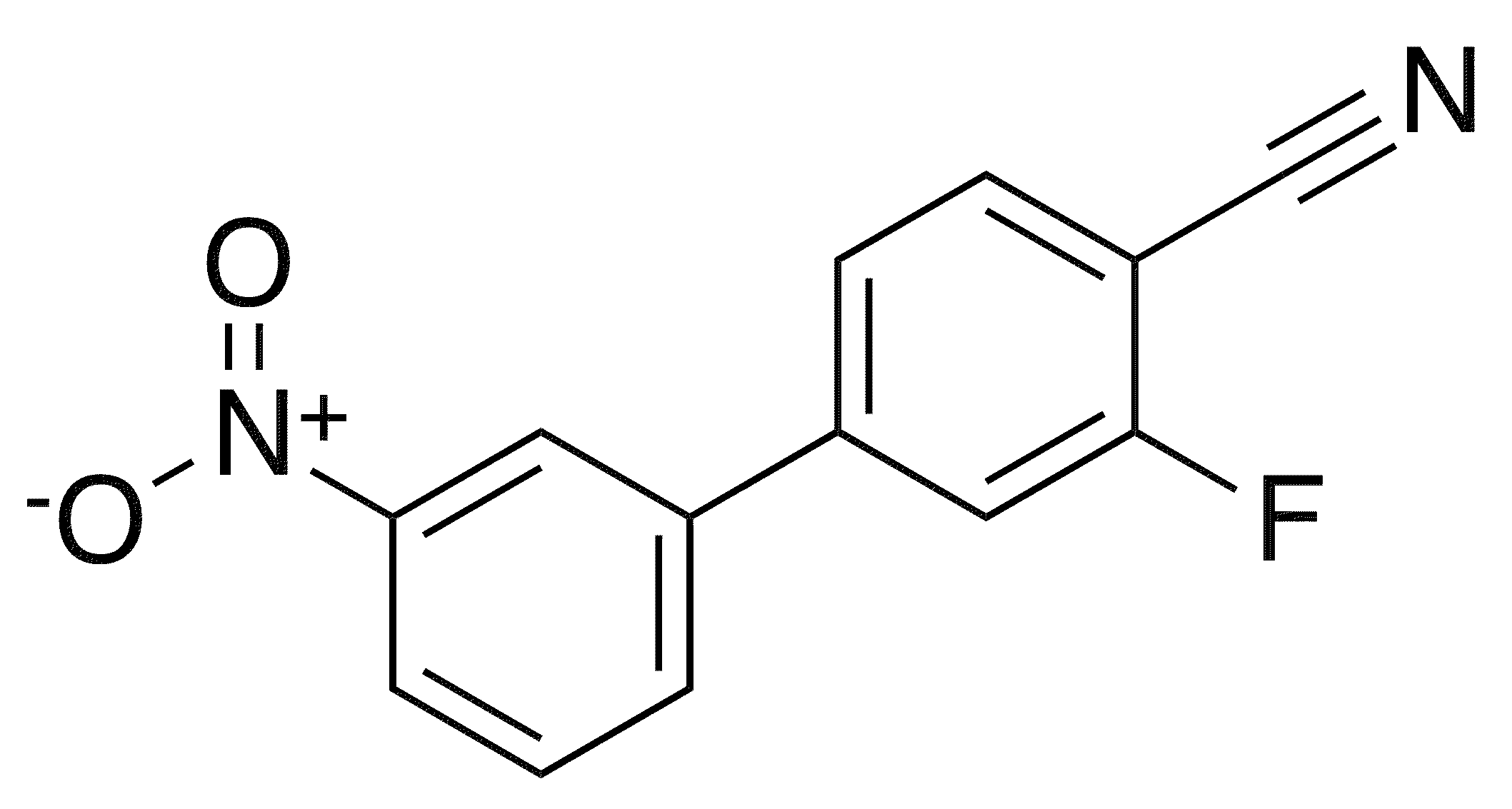 2-Fluoro-4-(3-nitrophenyl)benzonitrile - Chemical structure and product image