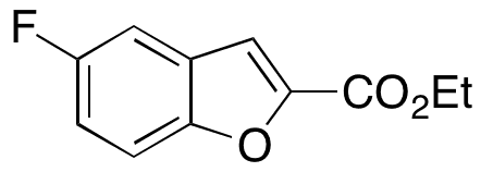 5-Fluoro-2-benzofurancarboxylic Acid Ethyl Ester - Chemical structure and product image