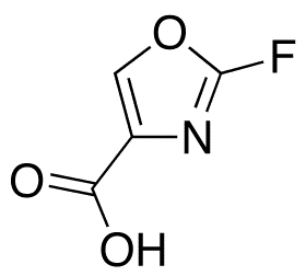 2-Fluoro-4-oxazolecarboxylic Acid - Chemical structure and product image