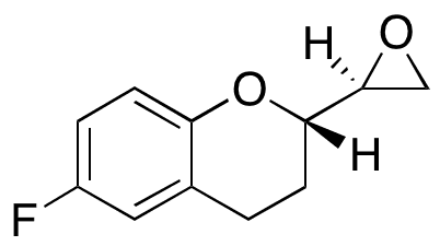 (2S, 2S)-6-Fluoro-2-(2-oxiranyl)chromane - Chemical structure and product image