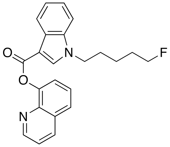 1-(5-Fluoropentyl)-1H-indole-3-carboxylic Acid 8-Quinolinyl Ester - Chemical structure and product image