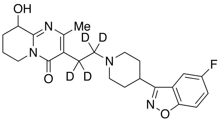 5-Fluoro Paliperidone-d4 - Chemical structure and product image