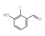 2-Fluoro-3-hydroxybenzaldehyde - Chemical structure and product image