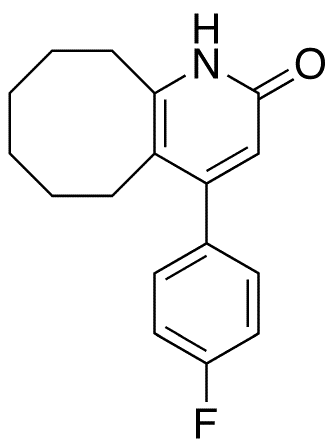 4-(4-Fluorophenyl)-5,6,7,8,9,10-hexahydrocycloocta[b]pyridin-2(1H)-one - Chemical structure and product image