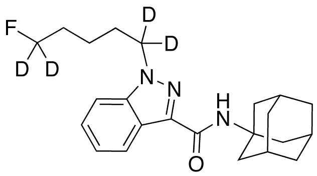 1-(5-Fluoropentyl)-N-tricyclo[3.3.1.13,7]dec-1-yl-1H-indazole-3-carboxamide-d4 - Chemical structure and product image
