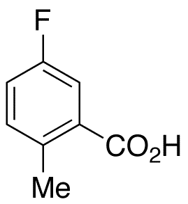 5-Fluoro-2-methylbenzoic Acid - Chemical structure and product image