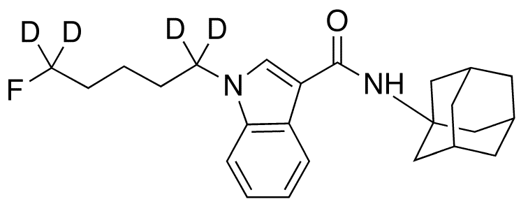1-(5-Fluoropentyl)-N-tricyclo[3.3.1.13,7]dec-1-yl-1H-indole-3-carboxamide-d4 - Chemical structure and product image
