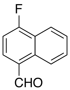 4-Fluoro-1-naphthaldehyde - Chemical structure and product image