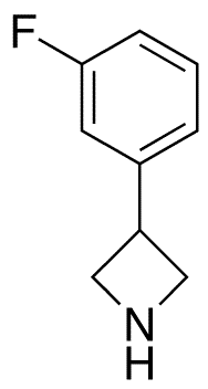 3-(3-Fluorophenyl)azetidine - Chemical structure and product image