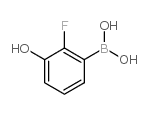 2-Fluoro-3-hydroxyphenylboronic acid - Chemical structure and product image