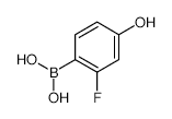 2-Fluoro-4-hydroxyphenylboronic acid - Chemical structure and product image