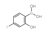 4-Fluoro-2-hydroxyphenylboronic acid - Chemical structure and product image