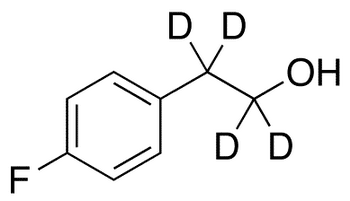 4-Fluorophenylethanol-d4 - Chemical structure and product image