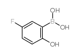 5-Fluoro-2-hydroxyphenylboronic acid - Chemical structure and product image