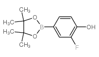 3-Fluoro-4-hydroxyphenylboronic acid, pinacol ester - Chemical structure and product image